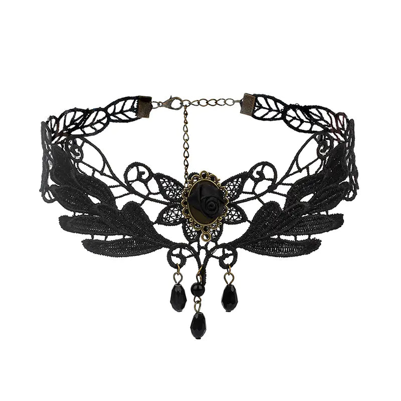 Gothic Style Choker Necklaces - Layered Design