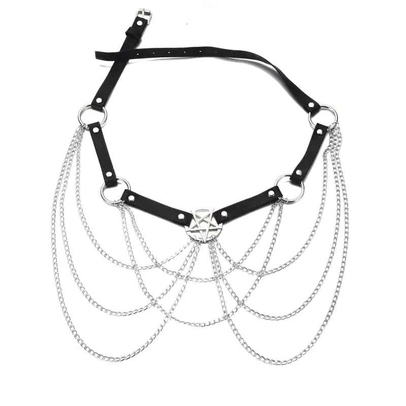 Pentagram Body Chain Jewelry