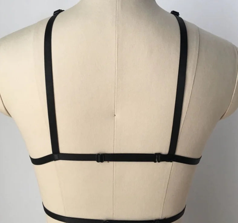 Gothic Punk Style Star Harness