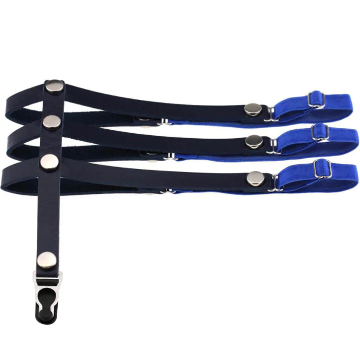 Gothic Stockings with Elastic Straps