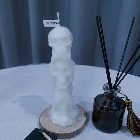 2PCS Skull Scented Candles