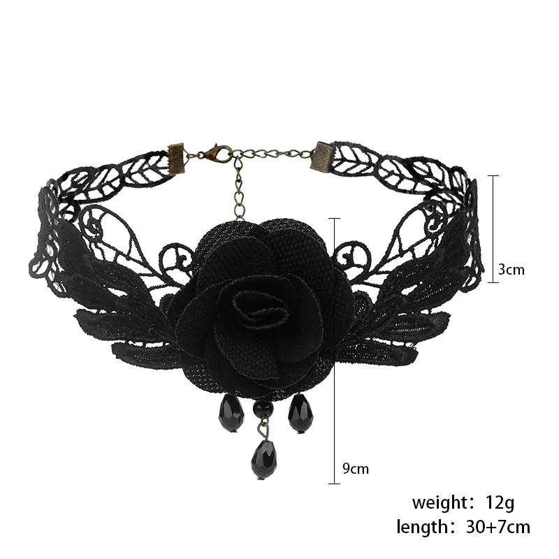 Gothic Style Choker Necklaces - Layered Design