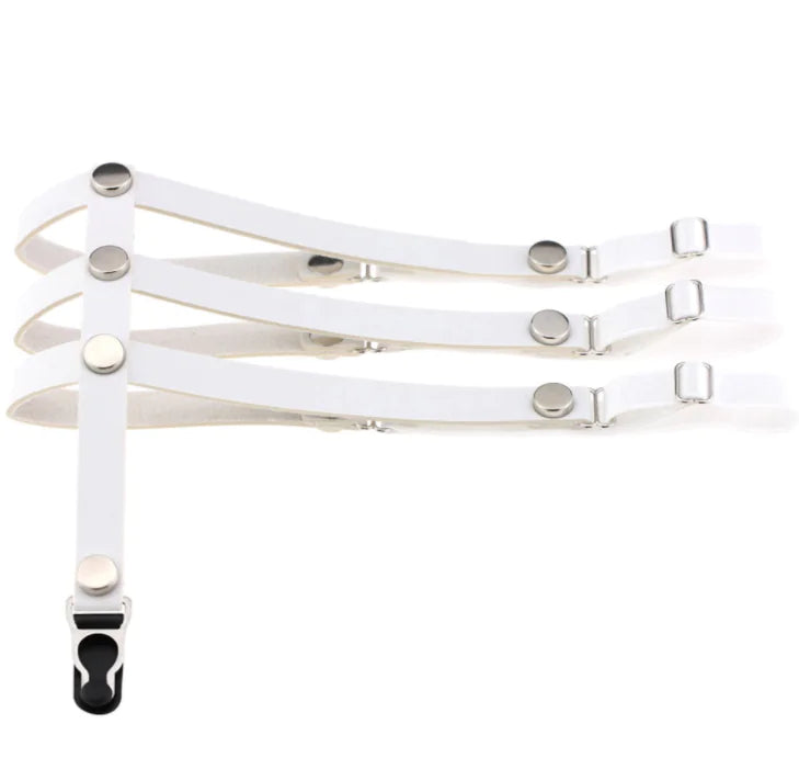 Gothic Stockings with Elastic Straps